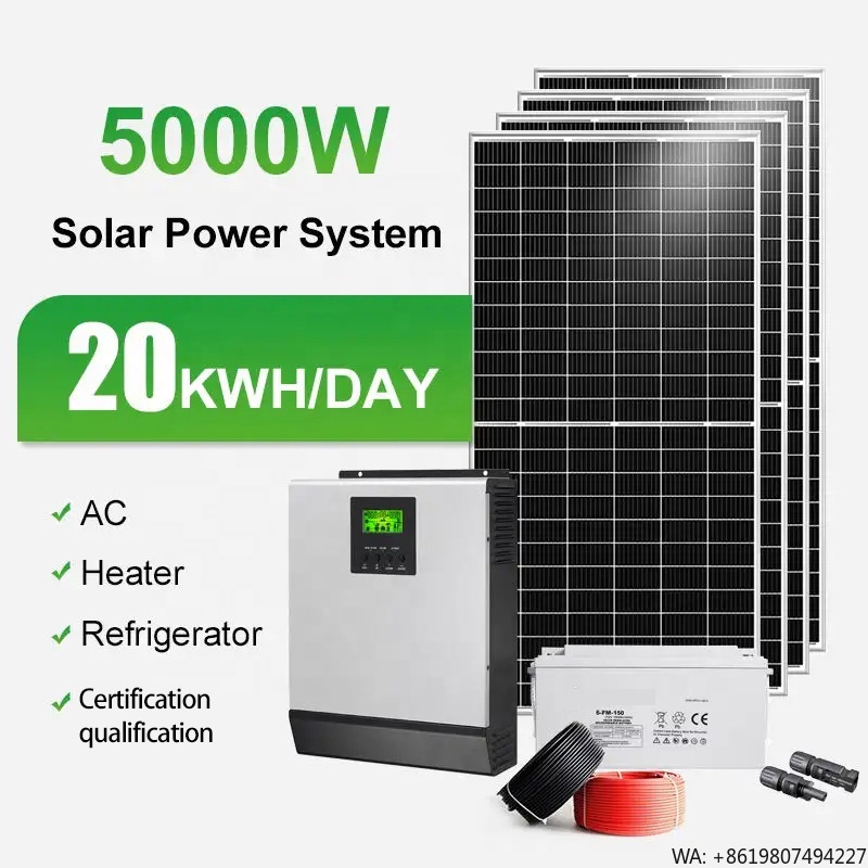 Solar Panel System 10Kw - Sistema di Energia Solare Completo da