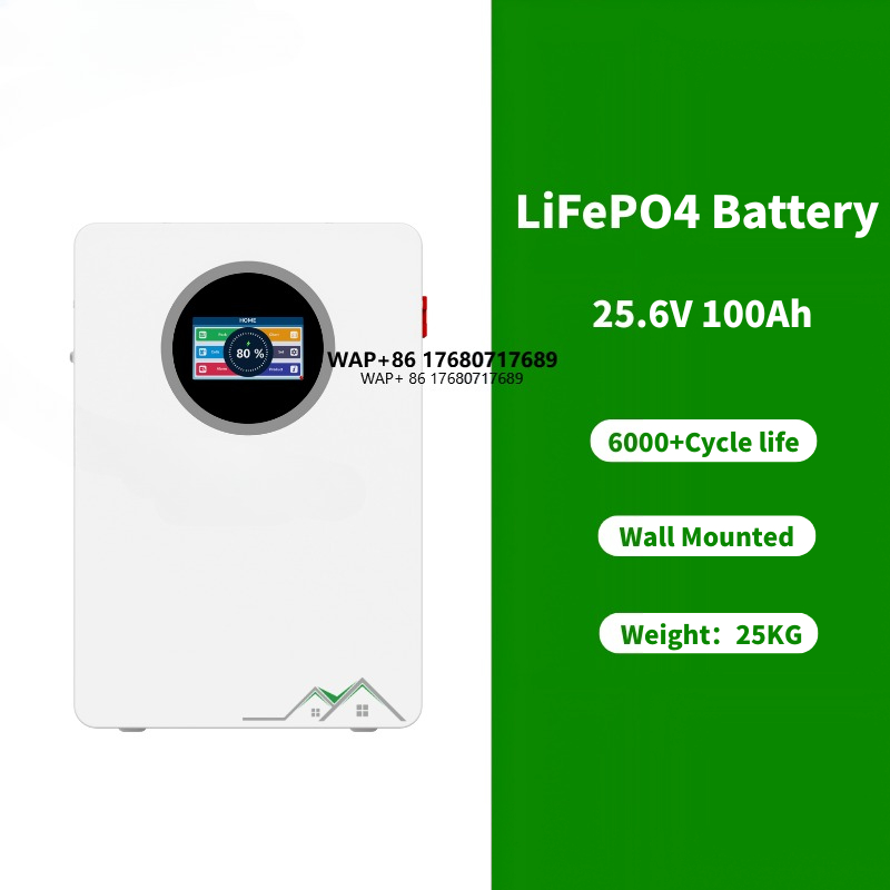 Lithium Battery 100Ah - SUMT EB 25.6V 100Ah LiFePO4 Batteria