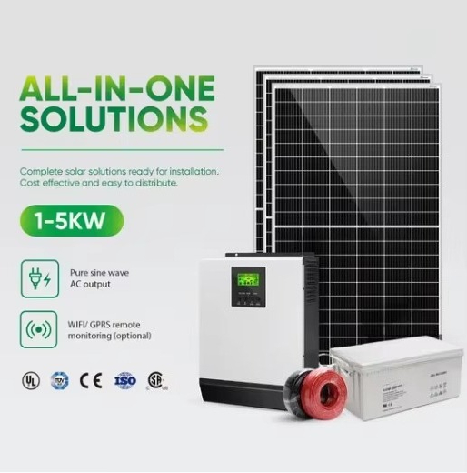 Solar Panel System 10Kw - Sistema Completo di Energia Solare Domestica