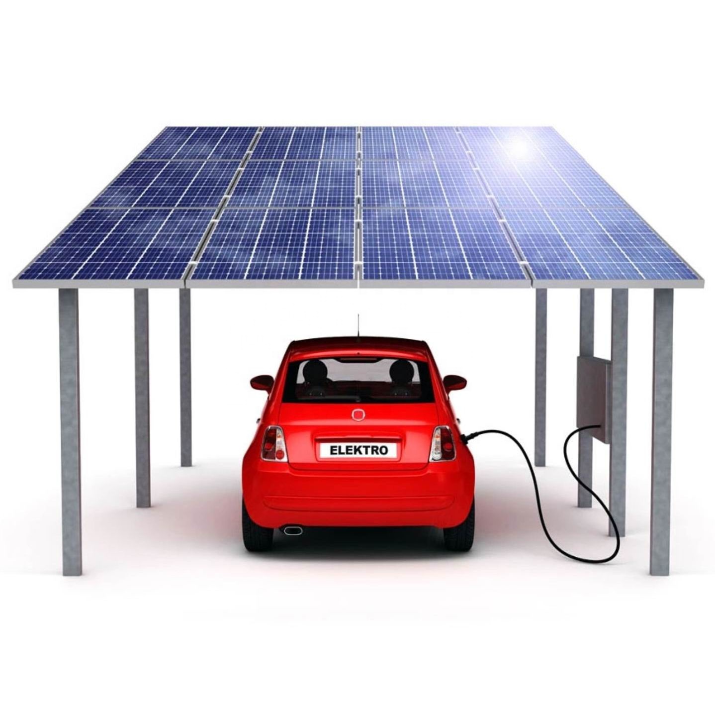 Solar Panel System 10Kw - Sistema completo di energia solare da