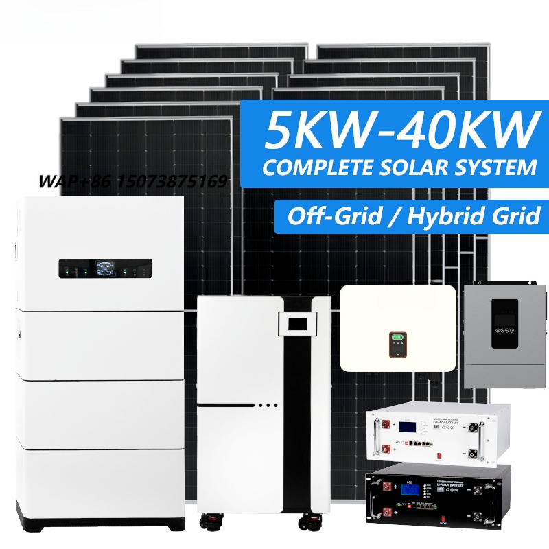 Solar Panel System 10Kw - Kit Solare Ibrido Completo da 20kW