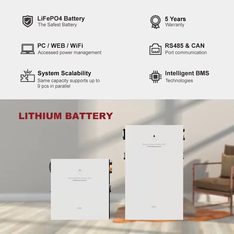 Batteria Solare 51.2V 100Ah 5. - Lithium Battery 100Ah recensione e prezzo